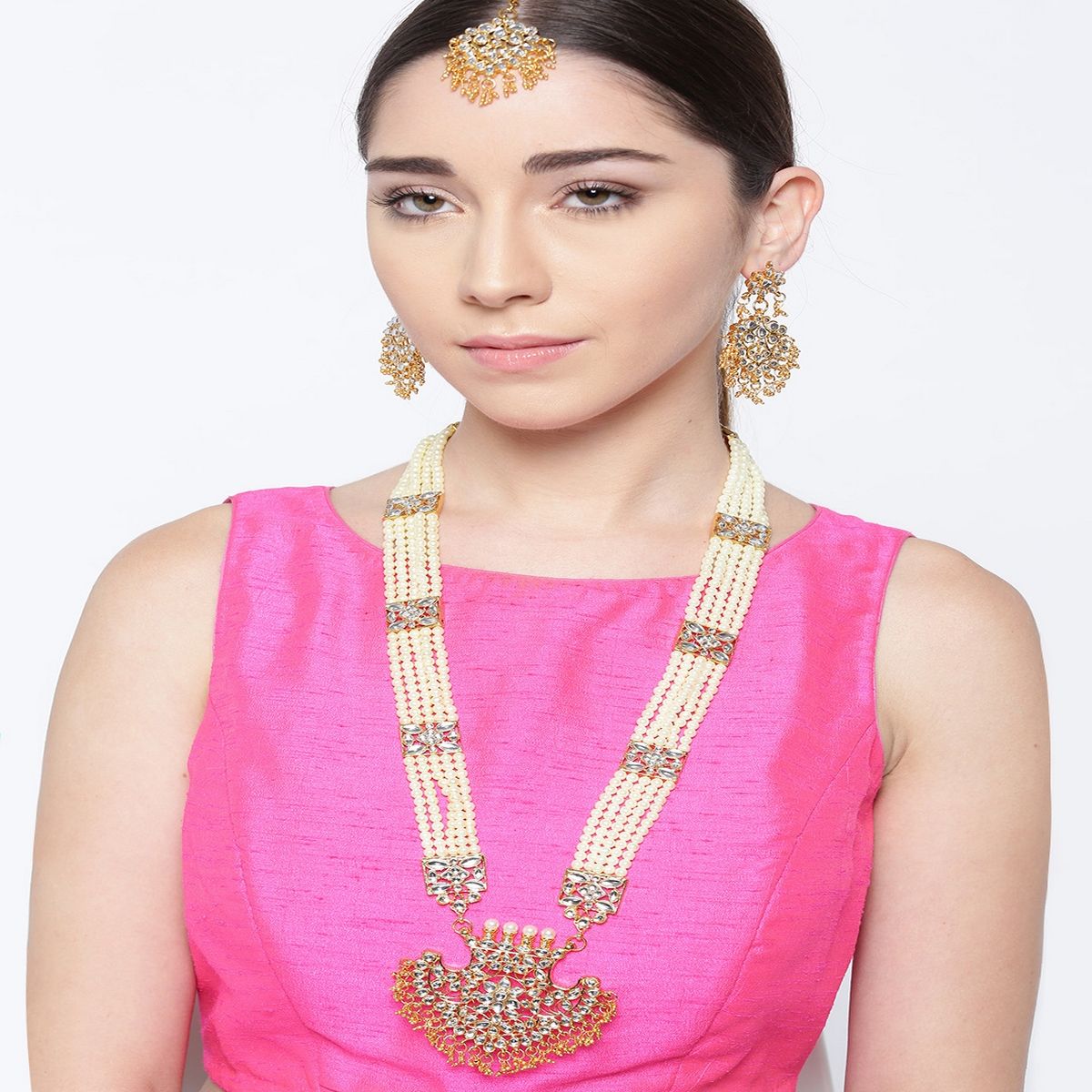 Priyaasi's Gold Plated Kundan And 
