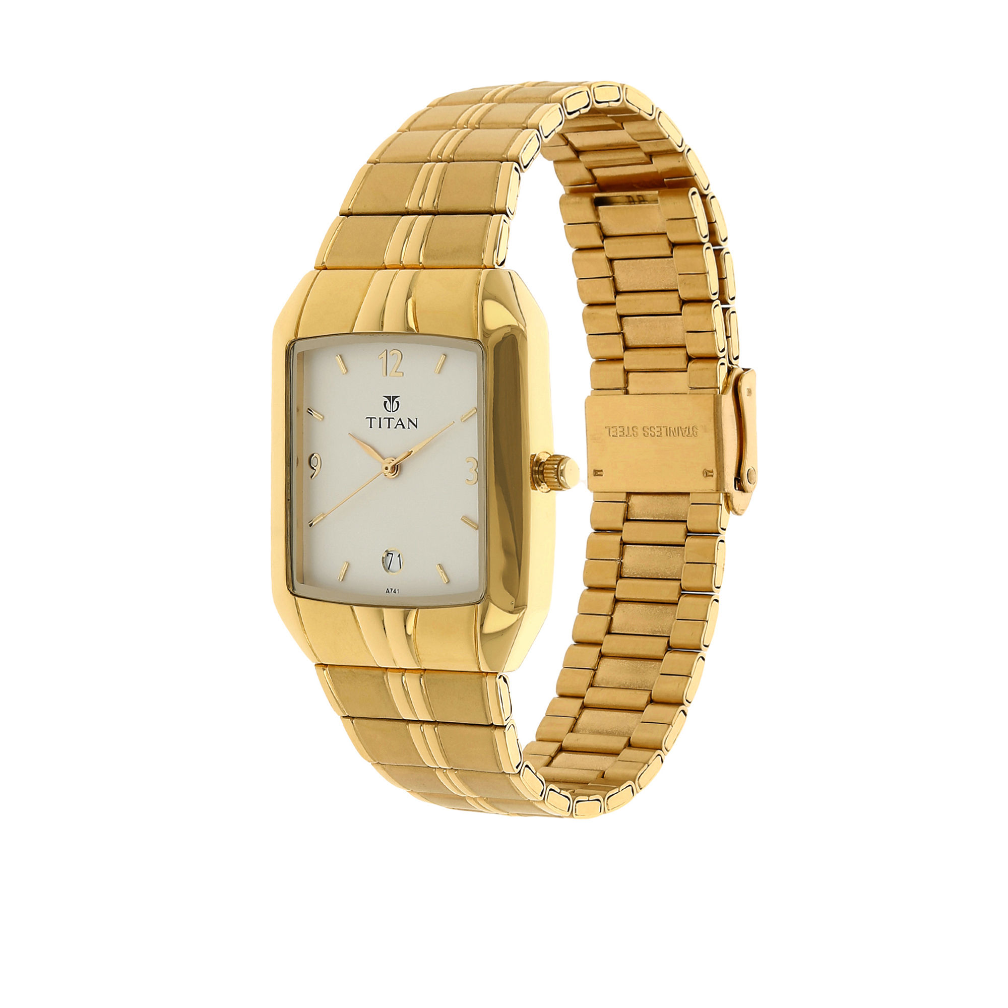 Titan NM9264YM01 White Dial Analog Watch For Men