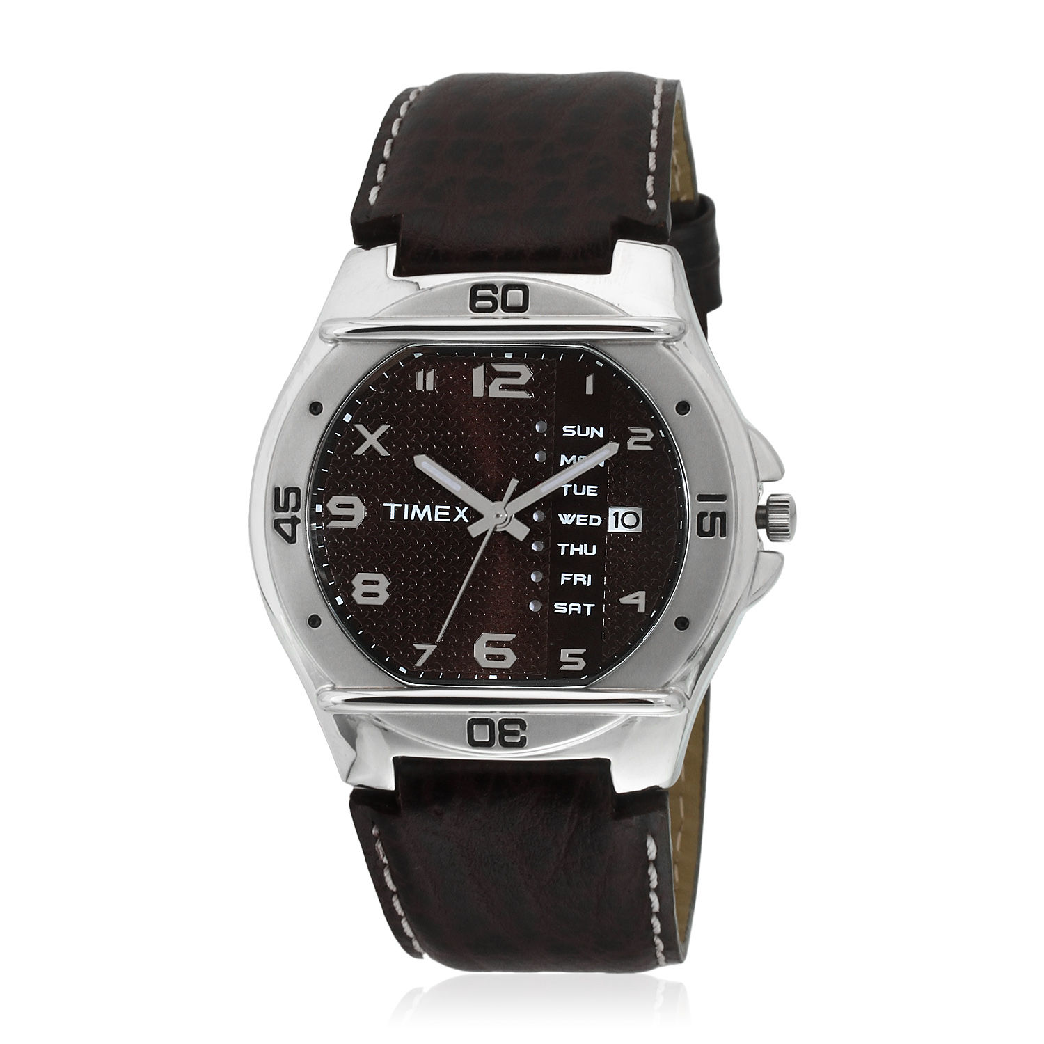 Buy Timex Fashion Analog Brown Dial Men s Watch EL04 Online