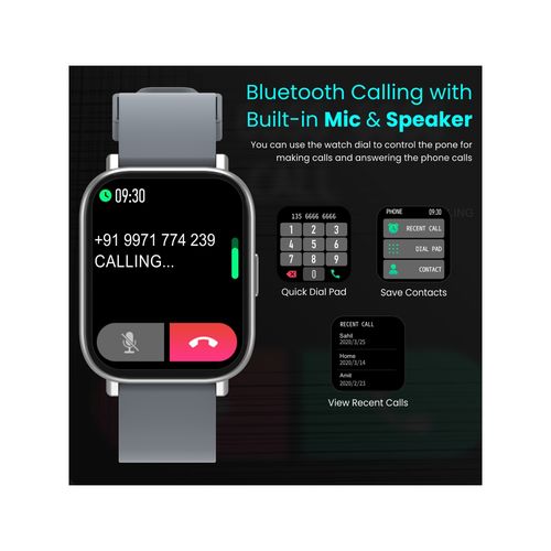 Buy Portronics Kronos Y1 Smartwatch with Full Touch