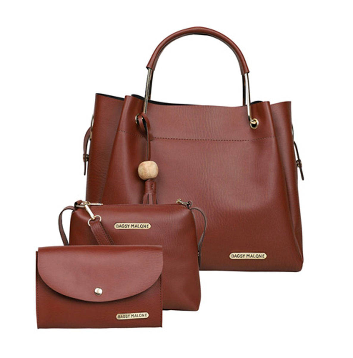 Bagsy Malone Brown Bag In Bag