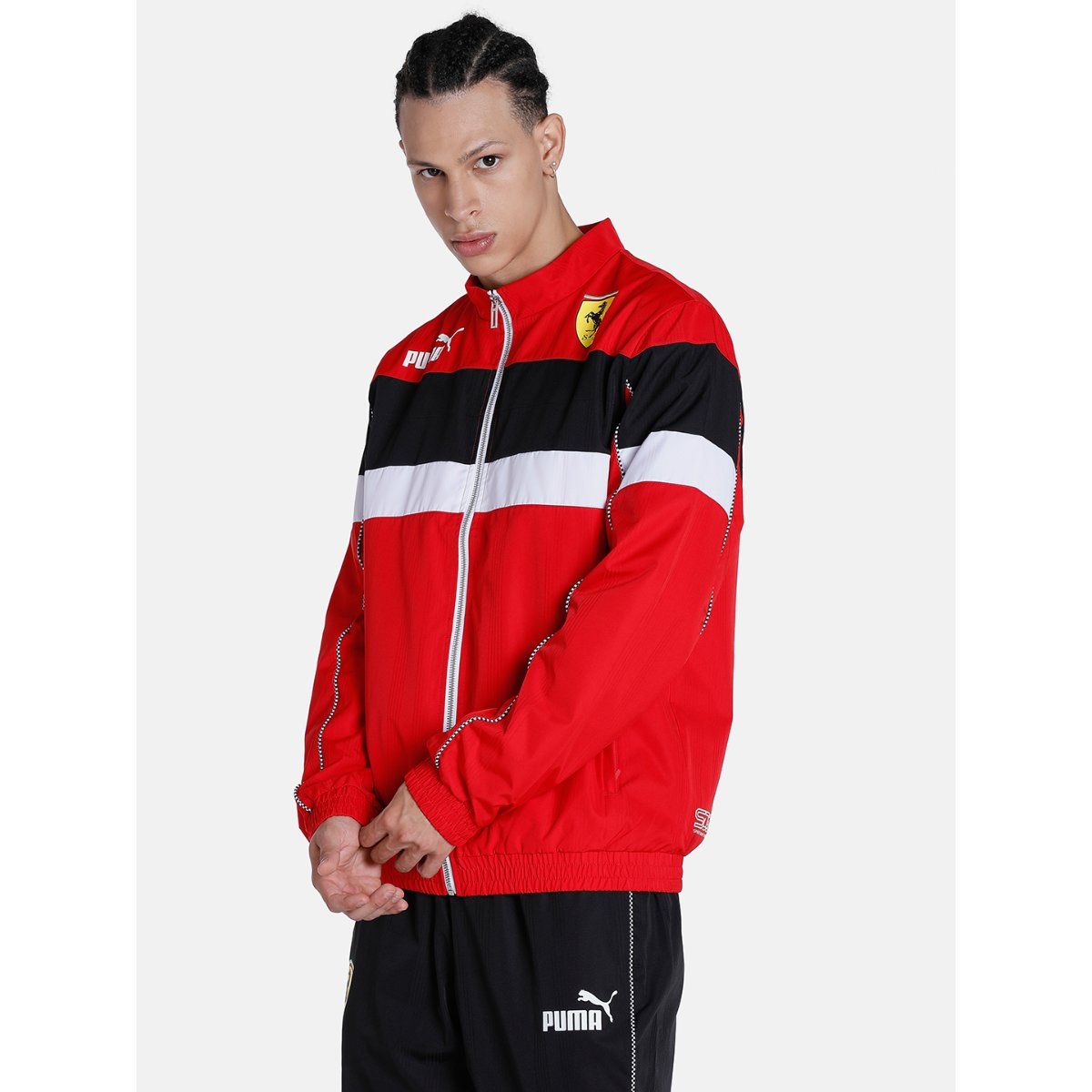 Puma Ferrari Race Sds Mens Red Jacket S