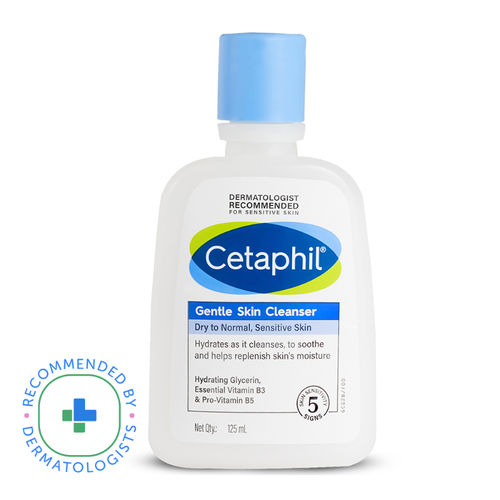 Cetaphil Gentle Skin Cleanser |Dry to Normal Skin with Niacinamide  |Dermatologist Recommended