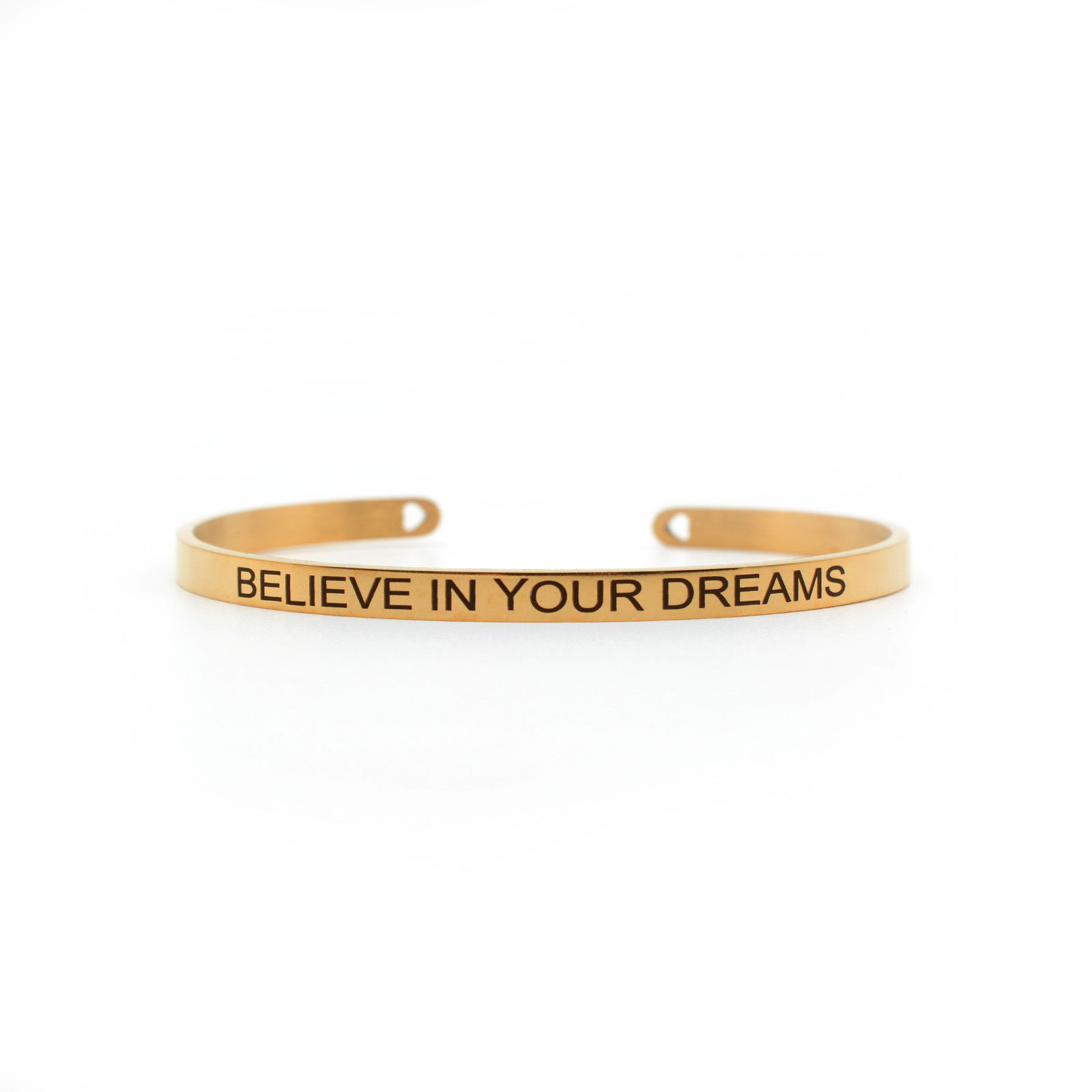 Rose gold mantra band on sale