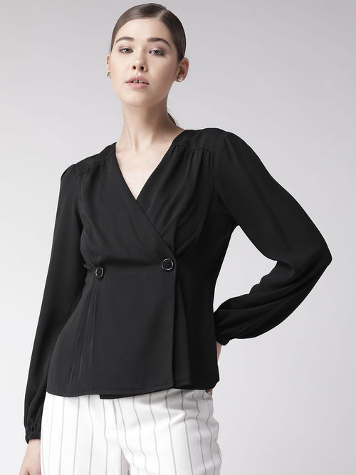 Twenty Dresses By Nykaa Fashion Wrap Up The Night Black Top Buy Twenty Dresses By Nykaa Fashion Wrap Up The Night Black Top Online At Best Price In India Nykaa ₹540 teejh by joker & witch ishani jhumka earrings. twenty dresses by nykaa fashion wrap up the night black top xs