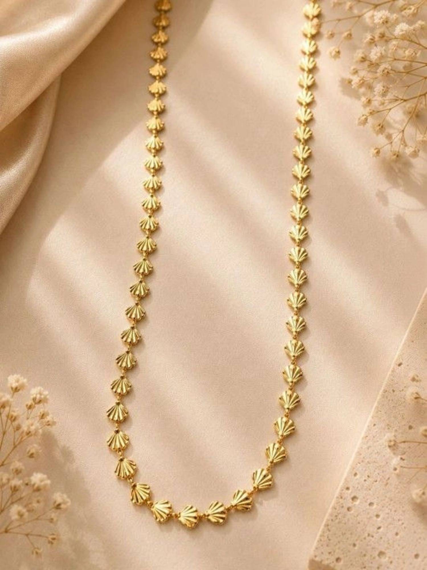 Buy Zeraki Jewels Ophira and Lia Neck chain (Pack of 2) Online