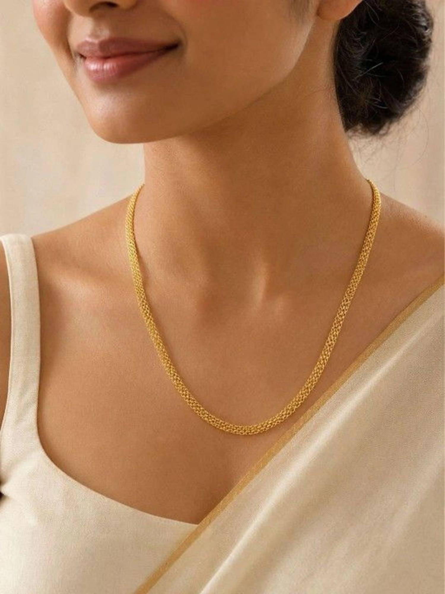 Buy Zeraki Jewels Phine and Dom Neck chain (Pack of 2) Online