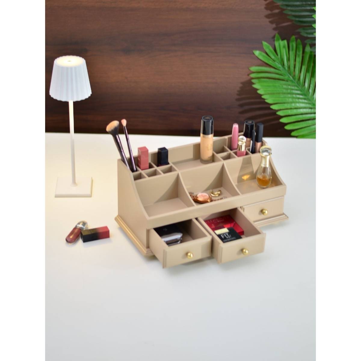 Cinch Home Make-Up Organiser- Beige
