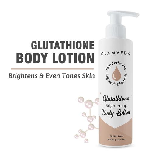 Buy Glamveda Glutathione Body Lotion Skin Brightening, Spot Fading And Deep  Moisturizing Daily Formula Online
