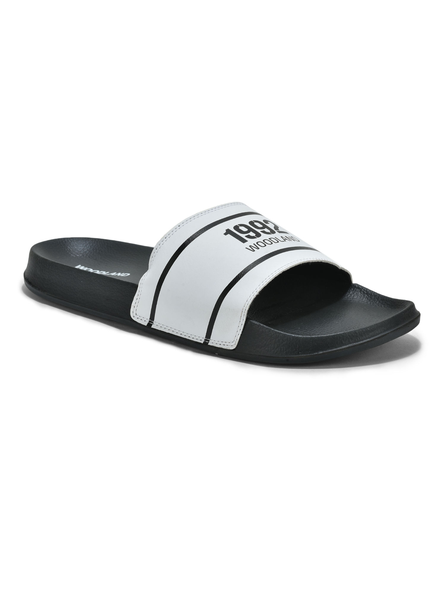 Mens white sliders best sale