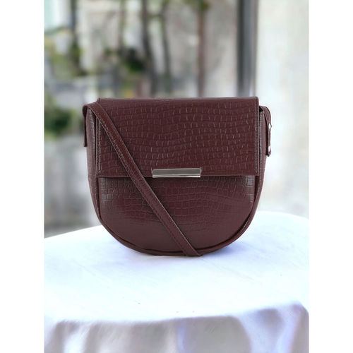 Buy Toteteca Brown Everyday Sling Bag Online