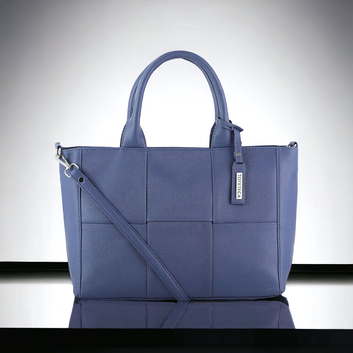 Buy Toteteca Blue French Hand Bag Online