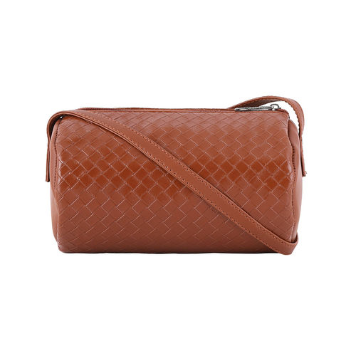 Buy Toteteca Tan Textured Sling Bag Online