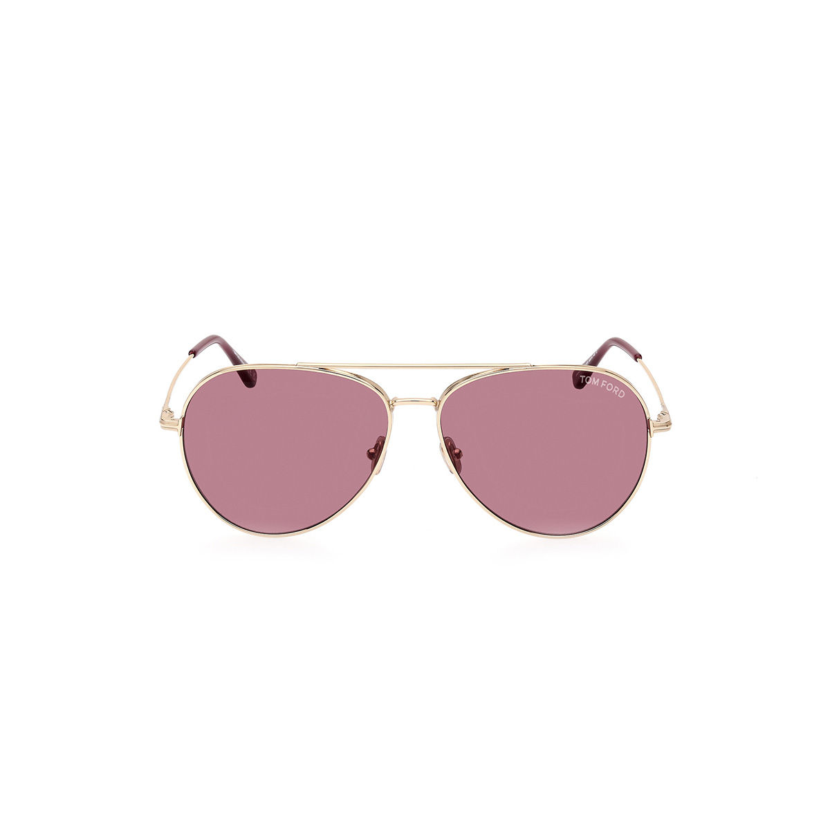 Buy Tom Ford Eyewear Aviator Purple Sunglasses FT0996 62 32Y 62 Online