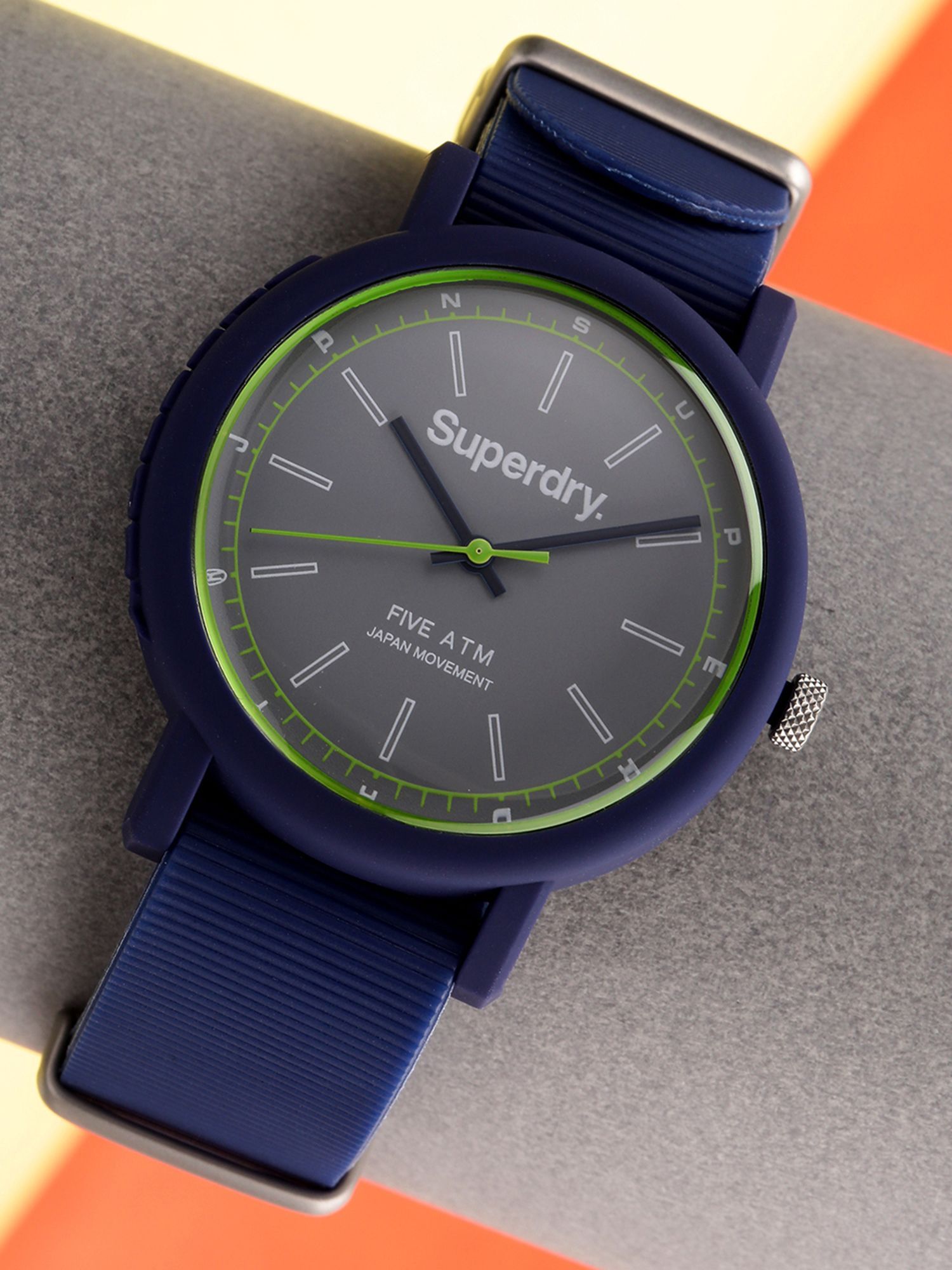 Superdry campus silicone nato online