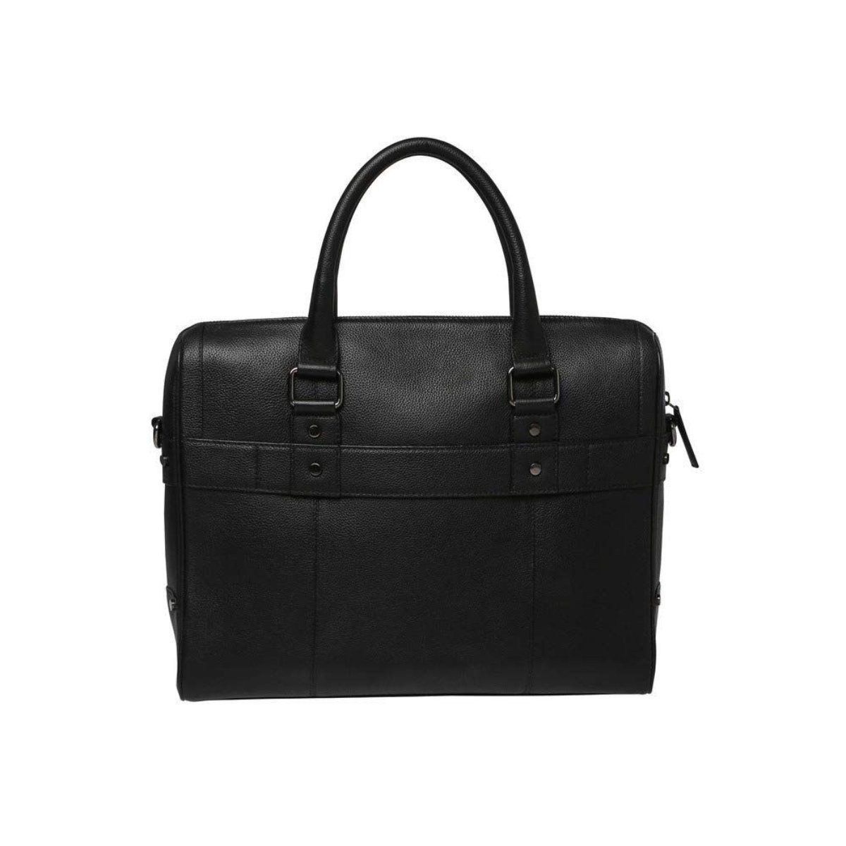 Buy Samsonite Leather Messenger Bag Esquire Unisex Softsided 11 Liters Black Online