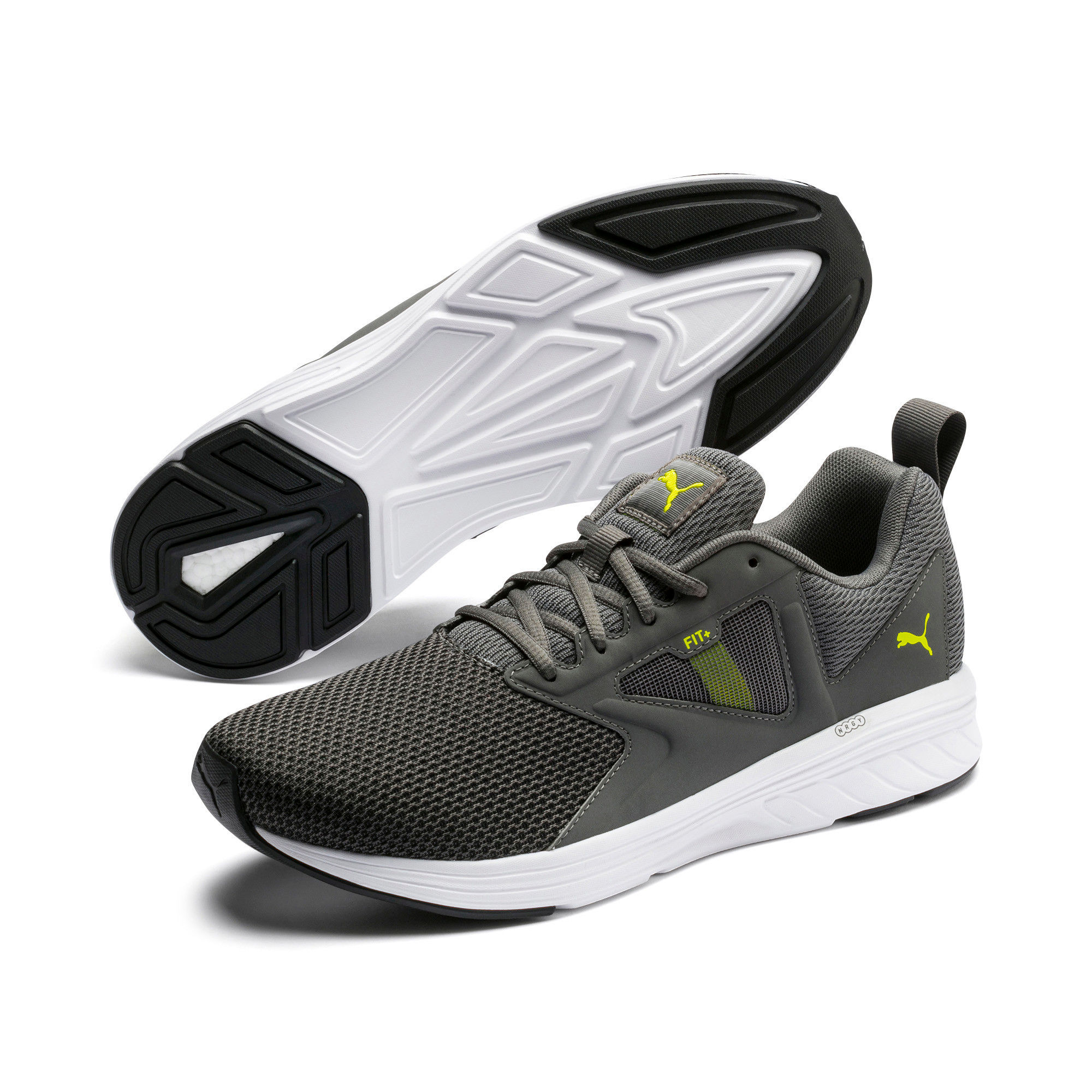 Puma NRGY Asteroid Running Gray Shoes - 6: Buy Puma NRGY Asteroid ...