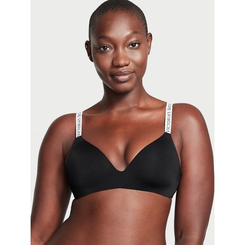 Victoria's Secret Black The T-Shirt Lightly Lined Wireless Bra (34B)