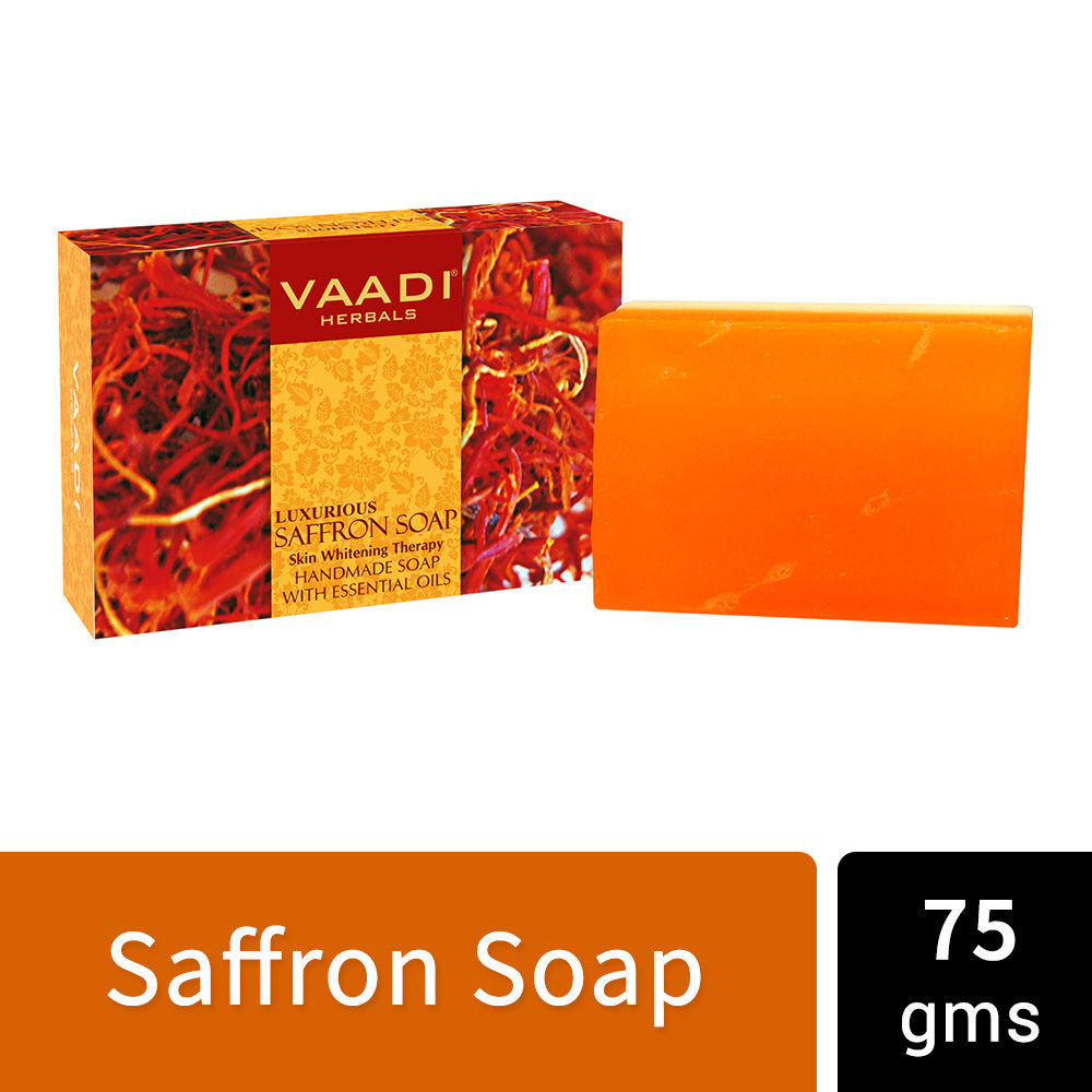 Vaadi Herbals Luxurious Saffron Soap - Skin Whitening Therapy
