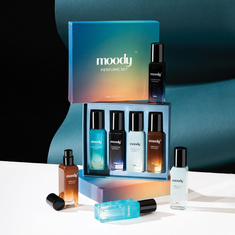 Buy Moody Premium Perfume Gift Set Of 4 For Men Long Lasting Eau de