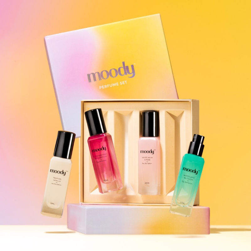 Buy Moody Premium Perfume Gift Set Of 4 For Women Long Lasting Eau de