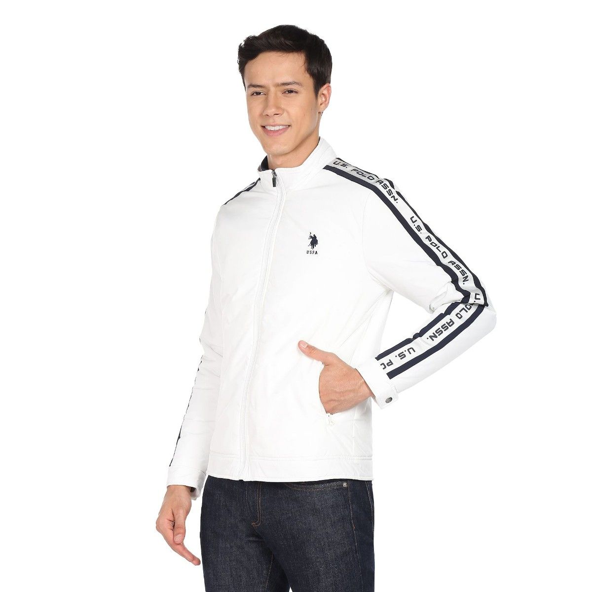 Us polo discount white jacket