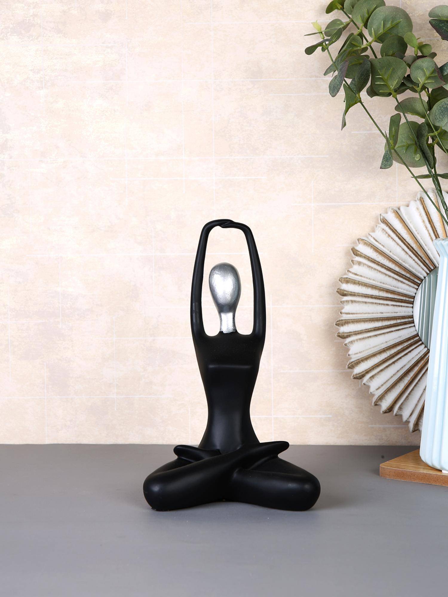 Tayhaa Resin Yoga Stretch Figurine