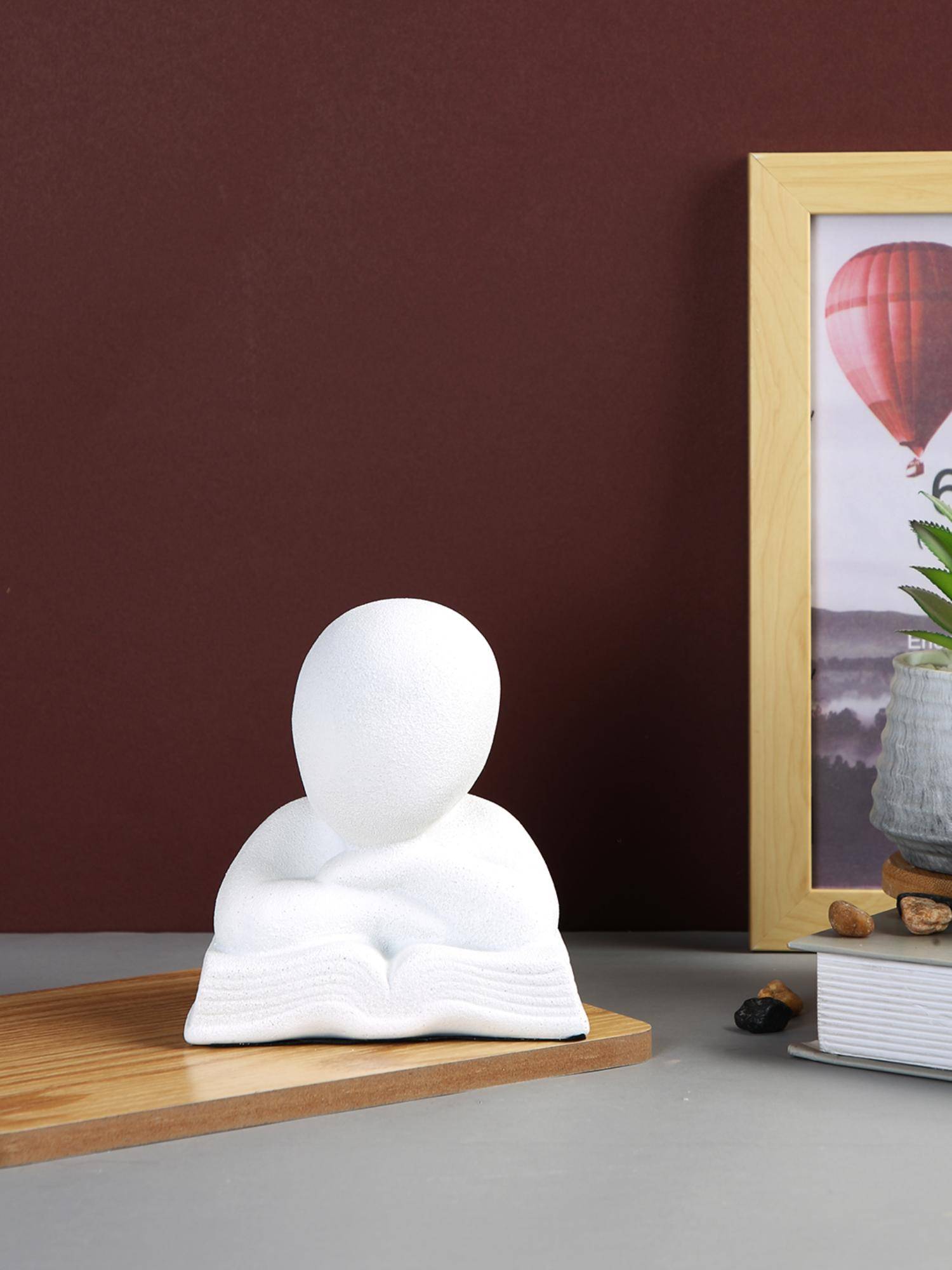 Tayhaa Thoughtful Reader Resin Figurine
