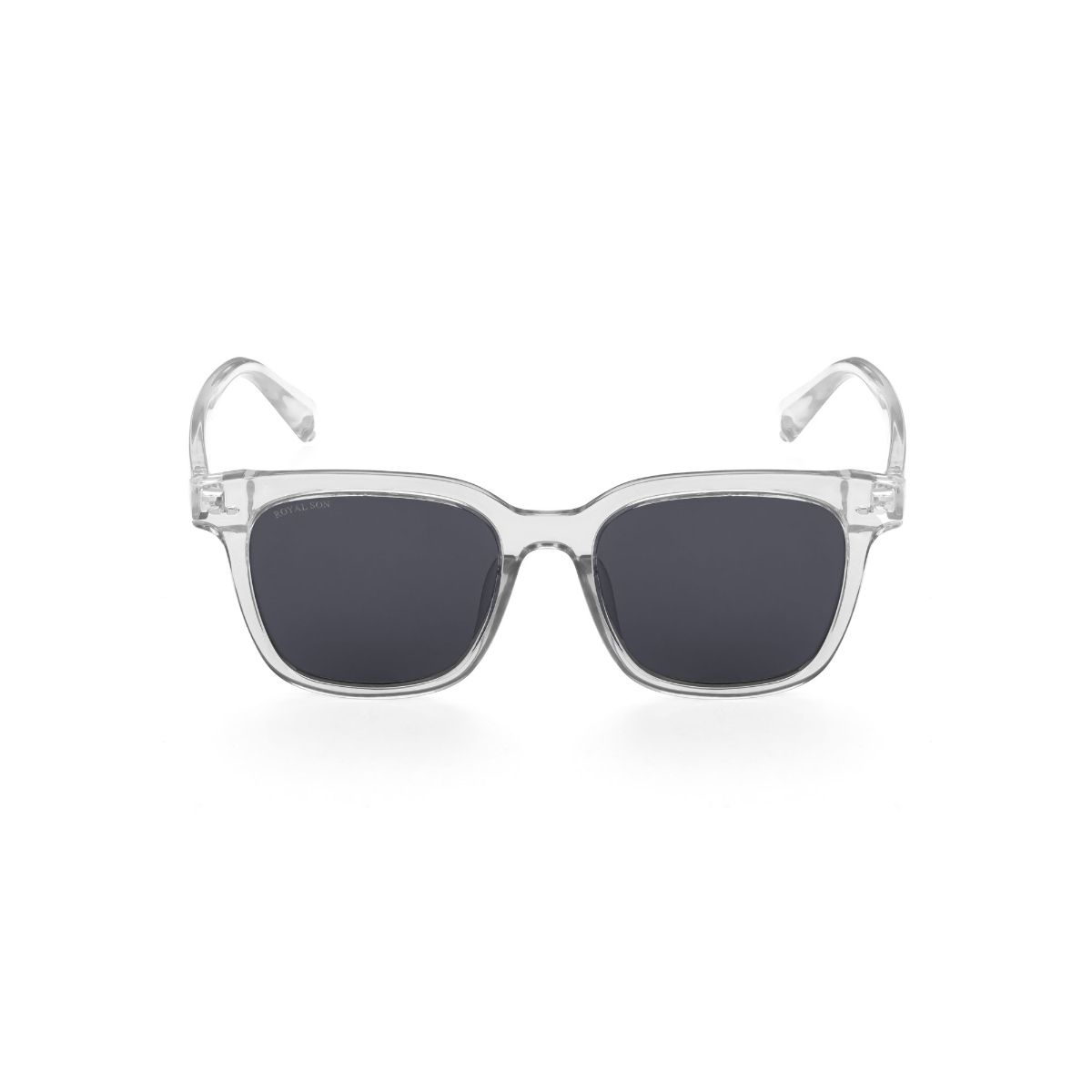 sunglasses white frame black lens