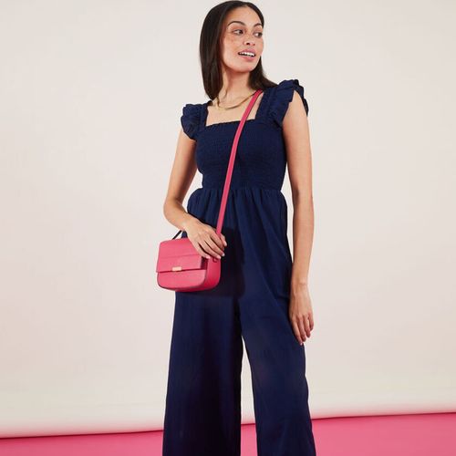 Buy Pink Webbing Strap Flap Sling Bag Online - Accessorize India