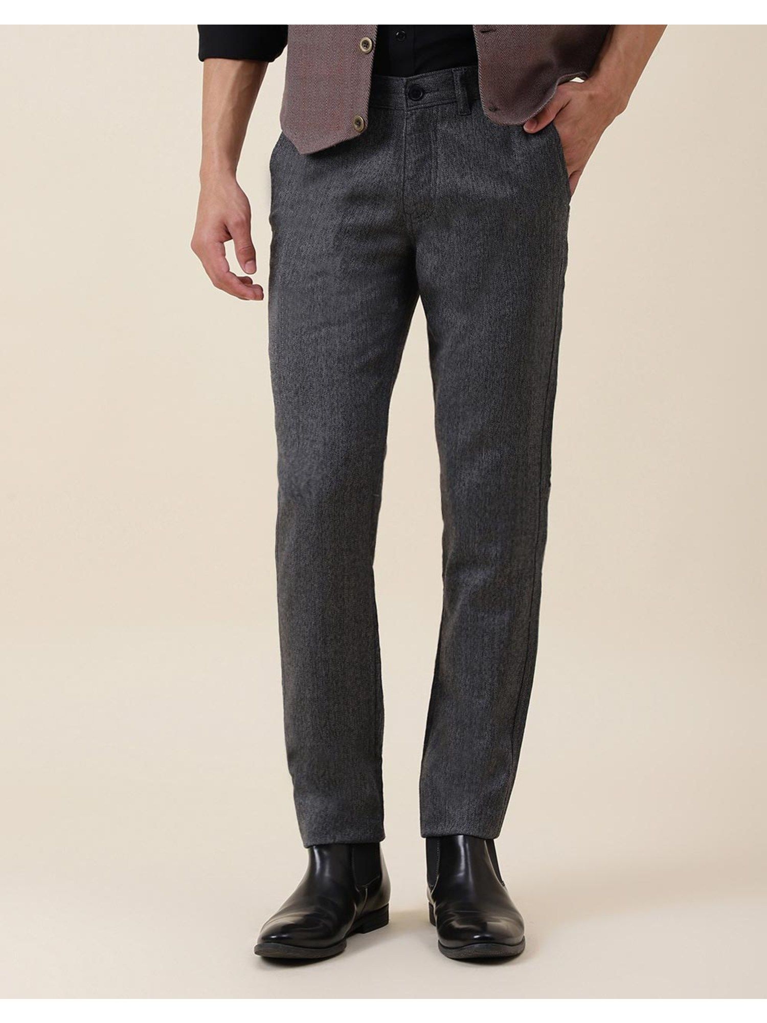 Buy Navy Cotton Full Length Regular Pants for Men Online at Fabindia |  10722454