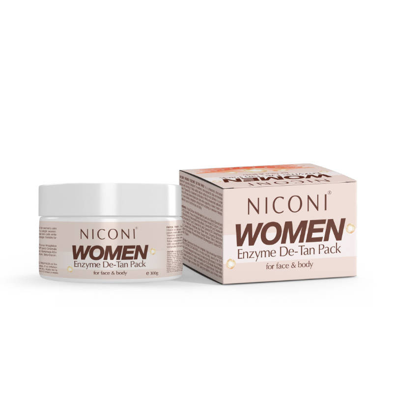 Niconi Women Enzyme De-Tan Pack For Face & Body