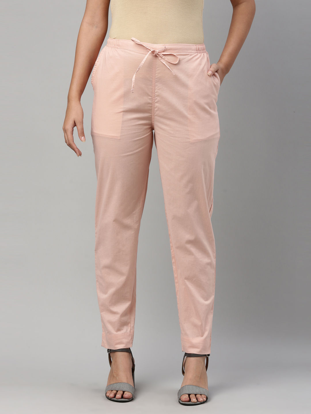 Women's Crepe Cami - A New Day™ curated on LTK | Peach pants outfit, Coral  pants outfit, Colored pants outfits