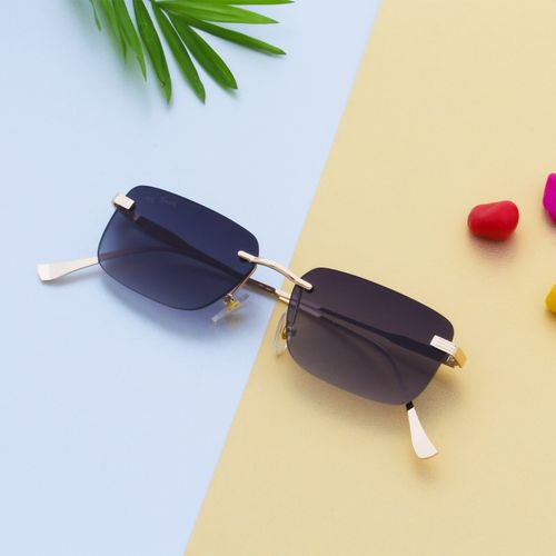 TED SMITH UV Protection Rectangular Sunglasses For Men Women Squad-C1 59