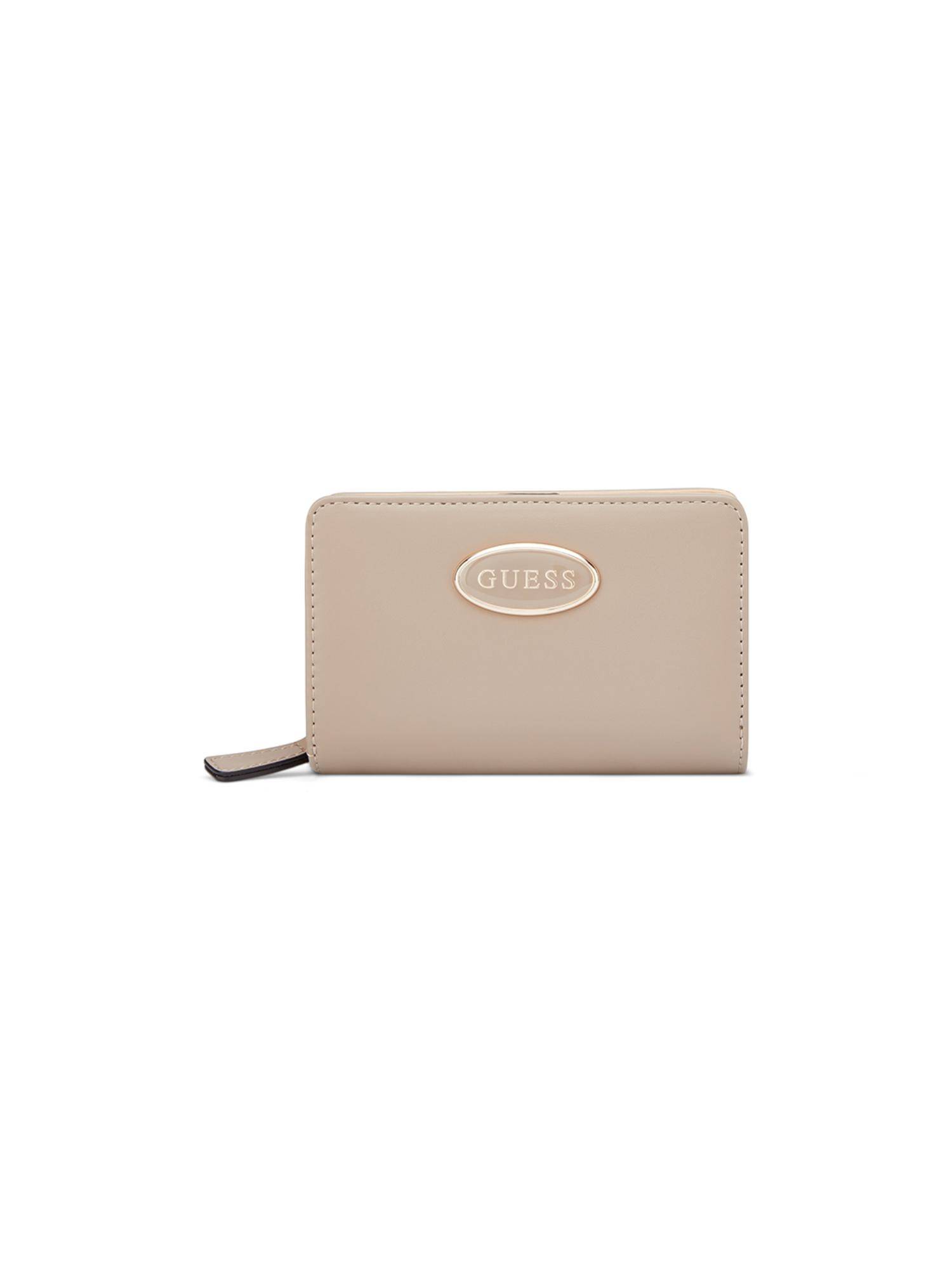 Guess Beige Solid Wallet
