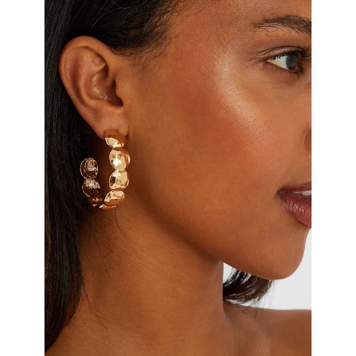 Gold Earrings Accessorise Hoop Earrings Accessorize London Golden