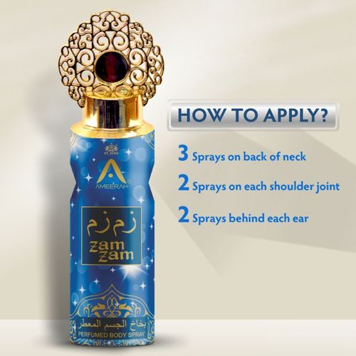 Ameerah Zam Zam Perfumed Body Spray
