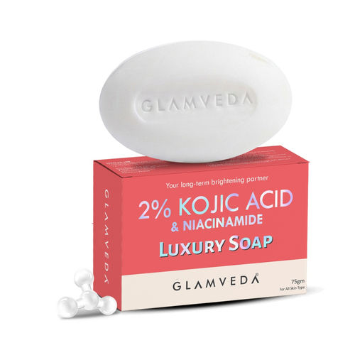 glamveda glutathione & kojic acid soap reviews Buy Glamveda 2% Kojic Acid & Niacinamide Luxury Soap Online