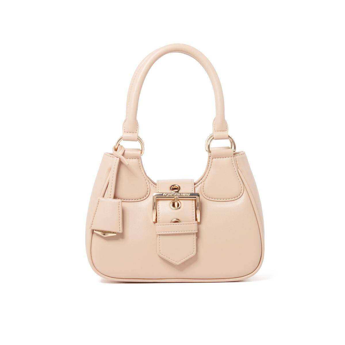 Forever New Signature Nude Madison Buckle Hand Bag