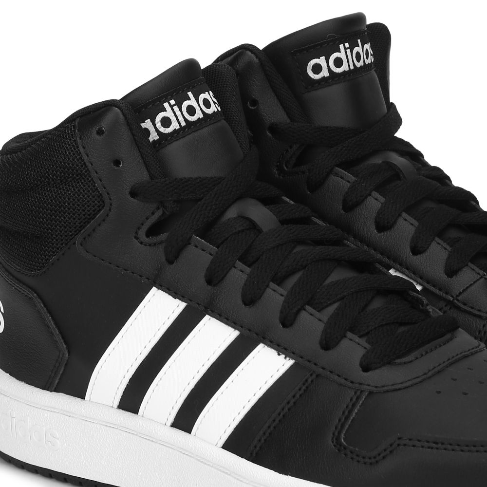 Adidas hoops on sale 2.0 mid black