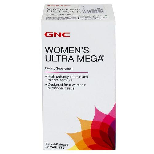 gnc women s ultra mega timed release 90 tablets
