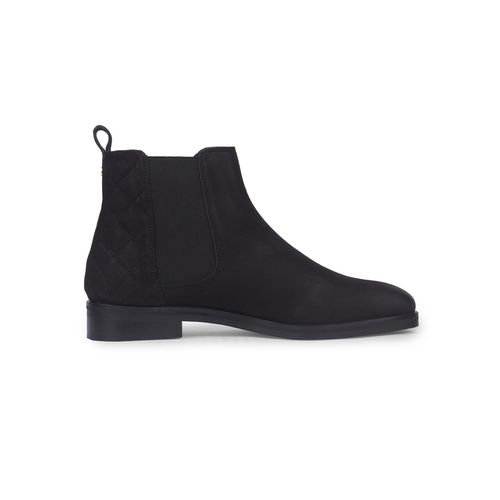 Hush Puppies Women Slip-On Black Chelsea Boots (UK 3)