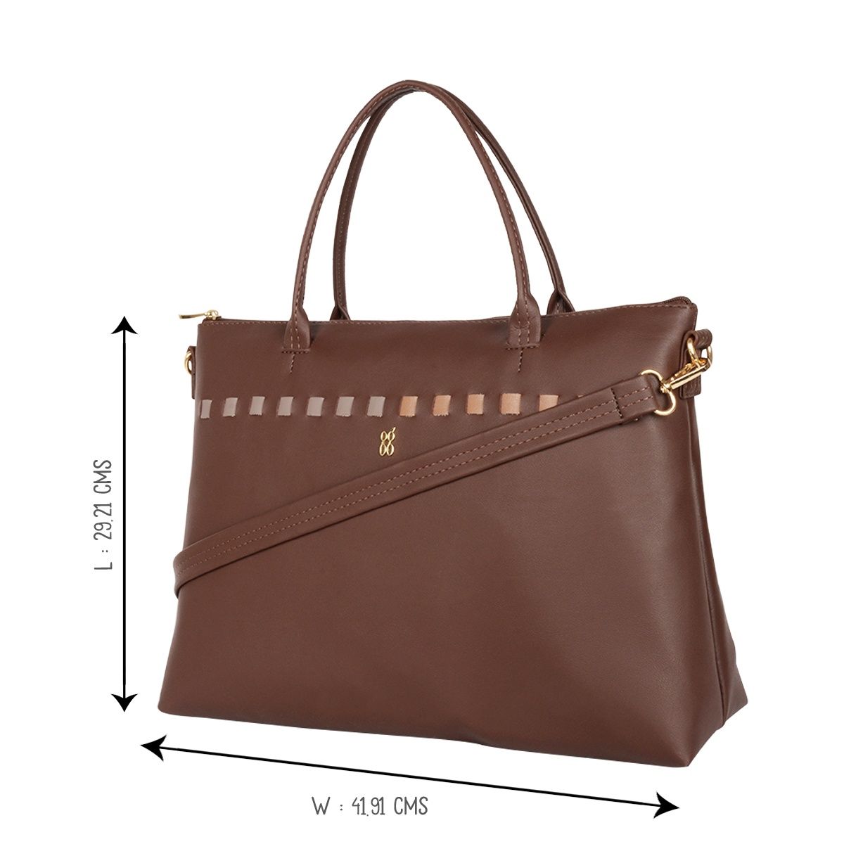 Baggit Campfire Brown Large Laptop Bag Buy Baggit Campfire Brown Large