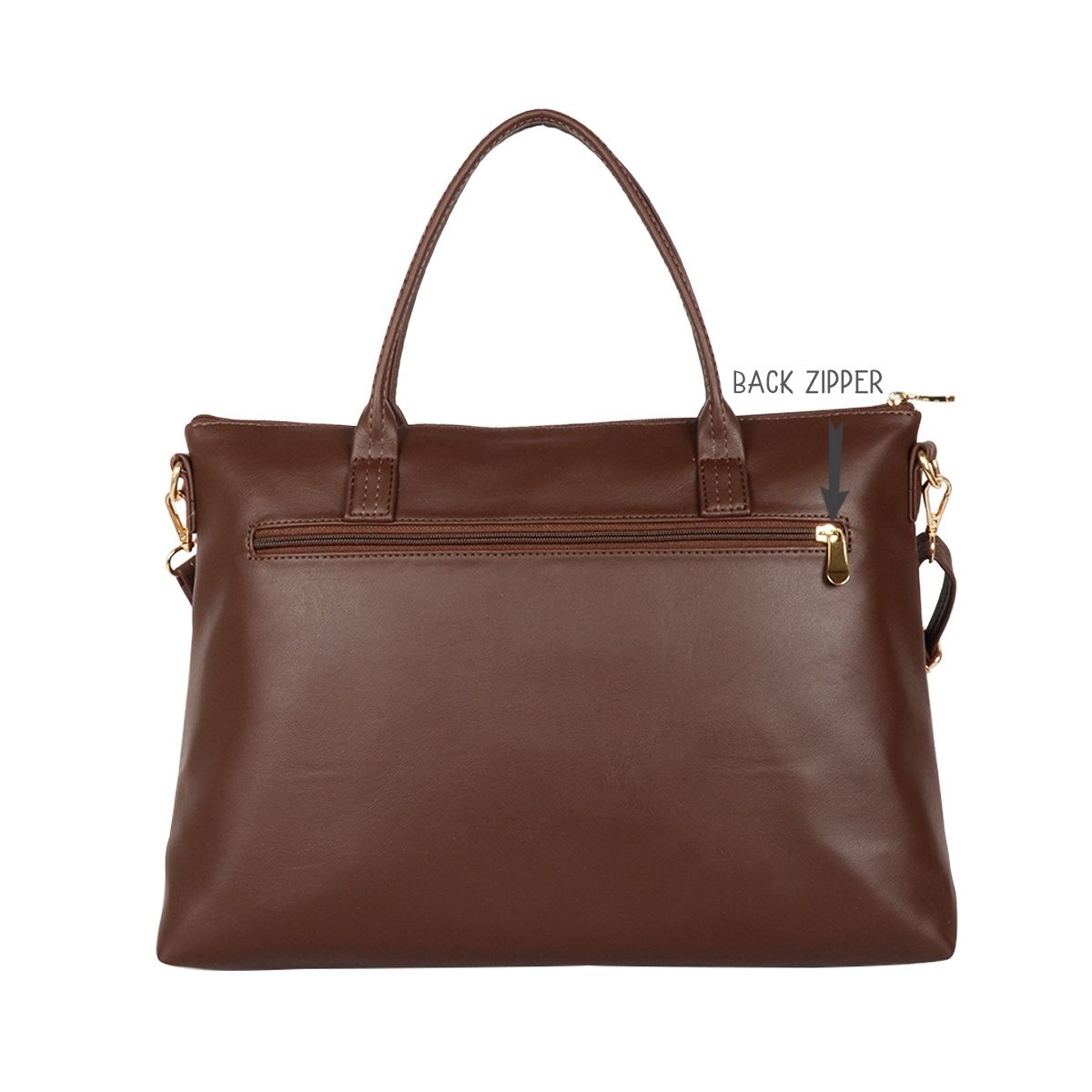 Baggit Campfire Brown Large Laptop Bag Buy Baggit Campfire Brown Large