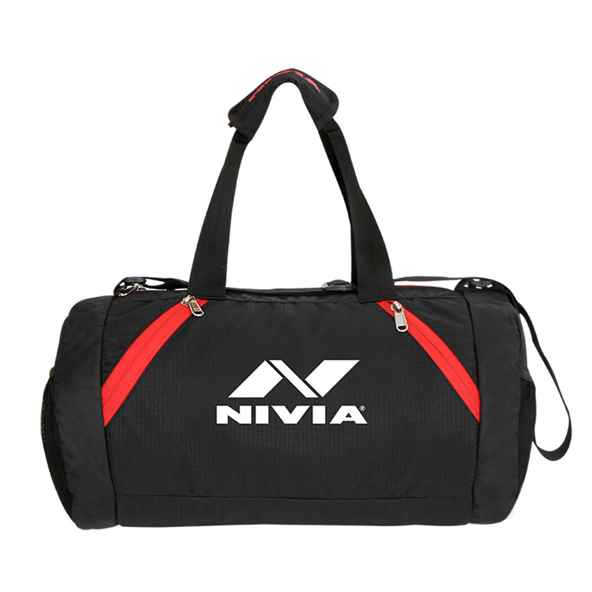 Nivia Beast Gym Bag Black and Red Buy Nivia Beast Gym Bag Black