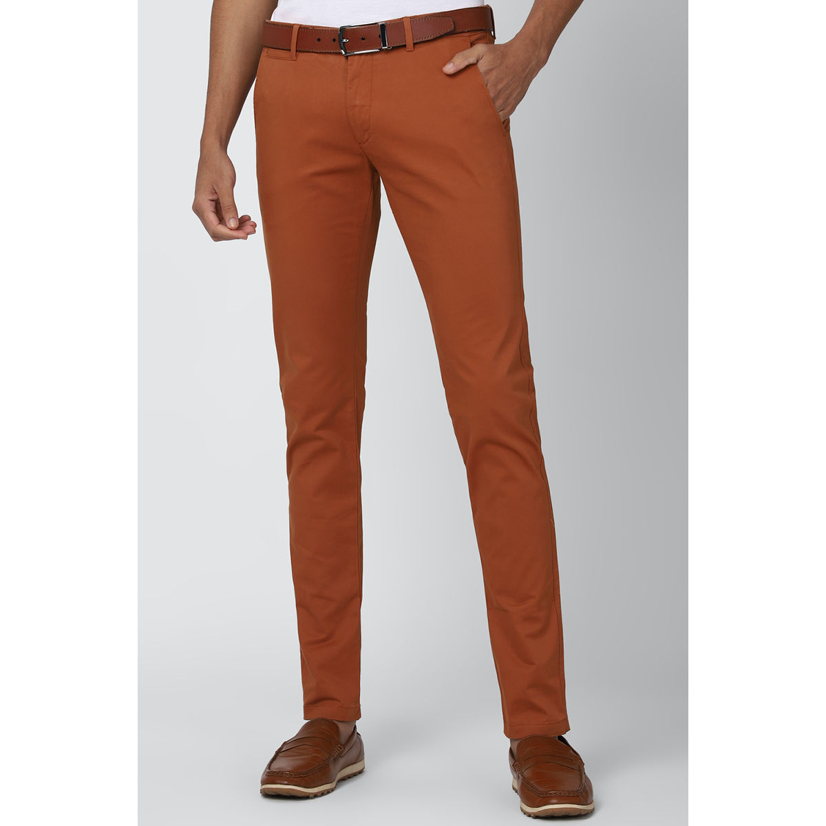 Peter England Super Slim Fit Trousers  Buy Peter England Super Slim Fit  Trousers online in India