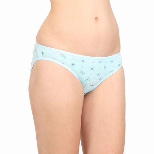 Buy Bodycare 100% Cotton Printed High Cut Panty (Pack Of 6) Online