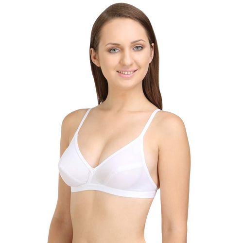 Buy Bodycare Perfect Coverage Bra In White Color (Pack of 3) online