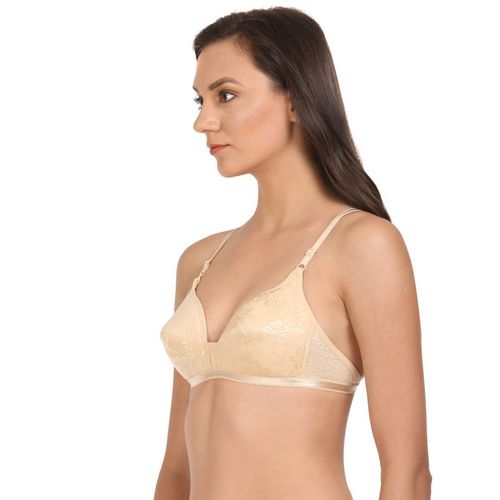 Buy BODYCARE Pack of 2 Lightly Padded T-Shirt Bra in White-Skin