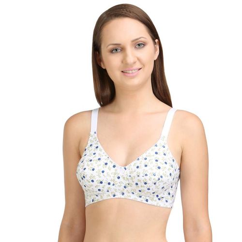 Buy Bodycare B-C-D Cup Bra In White Color (Pack of 2) - 34D Online